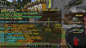 Running your own server lets you bring all of your friends into the same game, and you can play with rules you get to make or break. Server Chat Glitch I Am On Hypixle Not Lemon Cloud But I Am Getting Lemon Cloud Chat Messages R Minecraft