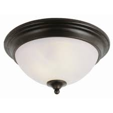 Patriot Lighting Arabella Oil Rubbed Bronze 2 Light Flush Mount Ceiling Light At Menards