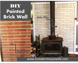 Maybe you would like to learn more about one of these? Diy How To Paint A Brick Fireplace Dengarden