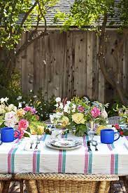 So that's exactly how i came to use a cashmere pashmina as a tablecloth for a spring themed party with friends. 25 Beautiful Spring Table Setting Ideas Stylish Spring Centerpieces