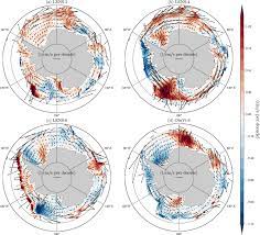 Observed Antarctic Sea Ice Expansion Reproduced In A Climate Model After Correcting Biases In Sea Ice Drift Velocity Nature Communications