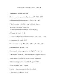 Utilaje agricole si industriale » piese utilaje agricole. Tractor U650