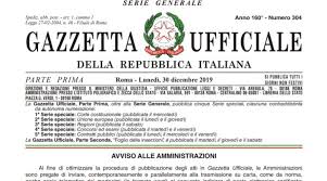 In una serie di otto schede predisposte dalla segreteria nazionale cisl scuola viene proposto, per ciascuno dei decreti delegati attuativi della legge 107, il confronto tra la formulazione originaria e il testo definitivo pubblicato in gazzetta ufficiale. La Legge Di Bilancio 2020 In Gazzetta Ufficiale Ecco I Testi Definitivi Delle Misure Per Le Imprese Innovation Post