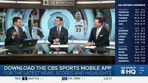 Cbs Launches New 24 7 Streaming Sports News Network Cbs Sports Hq