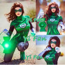 Her associate is the steam lantern. Green Lantern Cosplay Costume 3d Print Female Green Lantern Superhero Cosplay Costume Halloween Party Zentai Bodysuit For Woman Game Costumes Aliexpress
