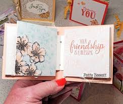 Mini Book With Best Dressed 3x3 Cards In 2020 Mini Books Card Tutorials Card Sketches