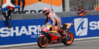 Alonso lópez sustituía a yari montella, que se fracturó la muñeca derecha. Motogp Le Mans Marc Marquez Holt Den 300 Sieg Fur Honda