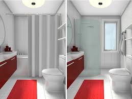 Tuck it into a corner of a small bathroom, between fixtures, so the angled door is easy to enter from the center of the room. Roomsketcher Blog 10 Small Bathroom Ideas That Work