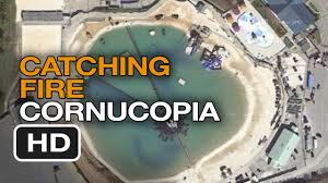 This is a hunger games arena with an emerald cornucopia and a little bit of every biome. The Hunger Games Catching Fire Cornucopia Sneak Peak 2013 Jennifer Lawrence Movie Hd Youtube