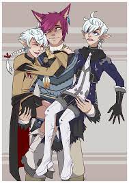 I looked behind me to the female and smiled warmly. Wol Alphinaud And Alisaie By Basscarrier On Deviantart