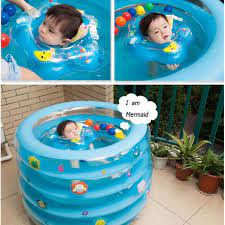 Jual Kolam Renang Anak Bayi Baby Spa Swimming Pool Round Inflatable Intime Terbaru Juli 2021 Blibli