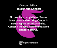 They are connoisseurs and love ownership. Taurus And Cancer Compatibility Cancerwalls