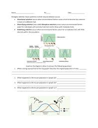 Natural selection examples can help the concept become a lot more digestible. Selection Worksheet 3