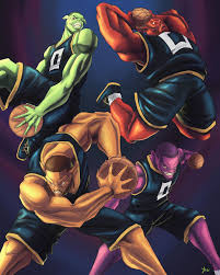 Hd wallpaper jam digital bergerak untuk laptop. Commission For The4castpodcast It S Their Sports Crew As The Monstars From Space Jam Space Jam Day Of The Shirt Space Jam Theme