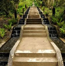 If you have glass frames on your staircase, then these will only enhance the beauty of your under the stairs water feature. 16 Stairs Water Ideas