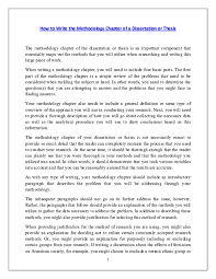 Jul 19, 2021 · this section is often considered the most important part of a research paper because it most effectively demonstrates your ability as a researcher to think critically about an issue, to develop creative solutions to problems based on the findings, and to formulate a deeper, more profound understanding of the research problem you are studying. Pdf How To Write The Methodology Chapter Of A Dissertation Or Thesis Artist Jahanzeb Academia Edu