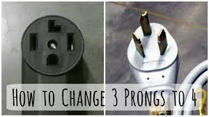 The dryer circuit and wiring of the dryer outlet will require a series of inspections and repairs as indicated below. Changing A 3 Prong Dryer Plug And Cord To A To 4 Prong Cord Dengarden