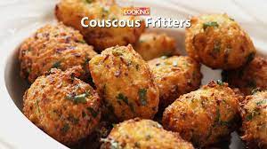 Check spelling or type a new query. Couscous Fritters Couscous Recipe With Chicken Stock Youtube