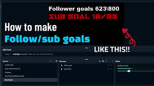 Check spelling or type a new query. How To Make Professional Daily Follow Sub Goals On Streamlabs Obs Easy Quick Session Goals Youtube
