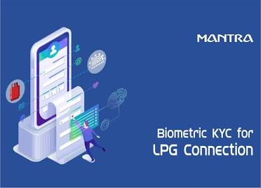 LPG Gas Connection Biometric E-KYC Process, AI generated