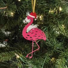 5000+ ornaments personalized by hand + 1000 new styles & photo ornaments. Pink Flamingo Christmas Tree Ornaments Set Of 4 Farmhouse Christmas Decor