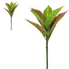 Silk flowers, foam flowers, manzanita trees. Artificial Calathea Plant Stem Fake Tropical Calathea Shelf Edge Uk