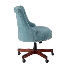 Add style and function to your office with the linon sinclair office chair. Linon Sinclair Wood Upholstered Office Chair In Aqua Blue 178403aqua01u