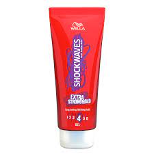 Long hair, use hair glue, but make sure you get. Wella Shockwaves Extra Strong Hold Gel 200 Ml Wella