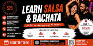 Salsa & Bachata Dance Classes Mississauga