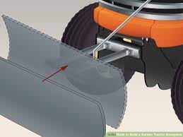 3 Ways To Build A Garden Tractor Snowplow Snow Plow Garden Tractor Lawn Mower Snow Plow
