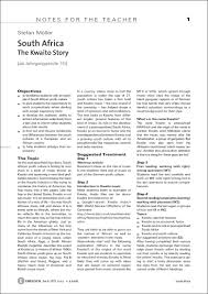 Maybe you would like to learn more about one of these? South Africa The Kwaito Story Arbeitsblatter Online