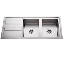 Available in a range of sizes, you can pick a sink that offers the perfect fit. 304 Stainless Steel Double Bowl Top Mount Kitchen Sink Right Hand Bowl
