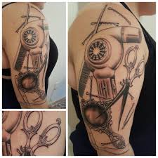 Colorful california hair pixie women undercut hairstyles. Tattoos For Hair Stylists Hairstylist Half Sleeve Hair Stylist Tattoo Sleeve Half Sleeve Tattoo Half Sleeve Tattoos Color