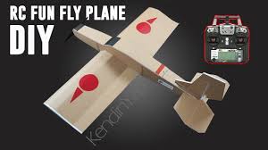 How To Make Rc Model Airplane Fun Fly Style Diy Rc Airplane With Brushl Rc Model Airplanes Fun Fly Rc Model