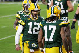Aaron Rodgers And Davante Adams Set Playoff Yardage Records In Win Over Rams Acme Packing Company