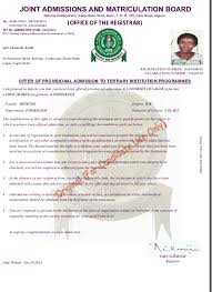 Jamb caps for 2020/2021 admission exercise has been activated. Must Read Jamb Printed Admission Letter All You Need To Know Campus Portal Nigeria