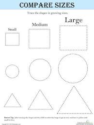 Free printable shapes worksheets for kids. 18 Educational Tracing Activities For Kids Shapes Worksheets Shapes Kindergarten Preschool Worksheets