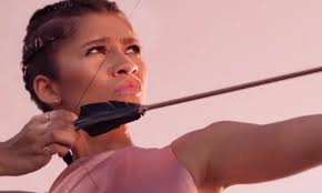 Zendaya tries her hand at archery for new Lancome campaign | Daily Mail  Online