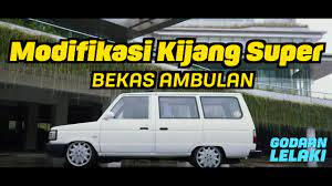Cari jual cepat toyota kijang super th 1989 full modifikasi via. Modifikasi Toyota Kijang Super 91 Bekas Mobil Ambulan Godaan Lelaki Eps 39 Youtube