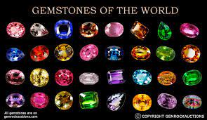 So gemstones are basically the new way to get monster/animal drops. A List Of Precious And Semi Precious Gemstones And Their Treatments Gem Rock Auctions