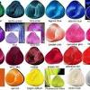 I bought ion magenta semi permanent hair color, a lighter pink,. 1