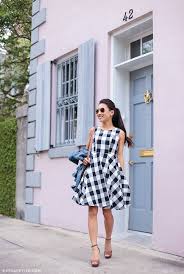 Black And White Gingham Dress Gone With The Gingham Extra Petite Spring Outfits Fashion Petite Fashion