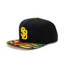 Nike Sb Party Black Yellow Tiger Snapback Hat Zumiez Black N Yellow Snapback Hats Snapback Hats For Guys