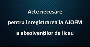 Primii tineri care au absolvit doisprezece clase in vara aceasta, au dat fuga deja la agentia pentru ocuparea fortei de munca timis sa ceara indemnizatie de somaj. Acte Necesare Pentru È™omaj AbsolvenÈ›i De Liceu Theexperts Ro