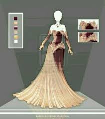 Royal Dress Fire Nation Art Clothes Fantasy Clothing Clothes Design