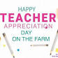 Teachers Appreciation Day on the Farm event image