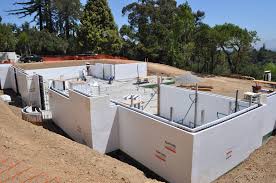 The Majority Of The Icf Is Now Up Insulated Concrete Forms New Home Construction Icf Walls