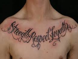 Meaningful Quotes Tattoo Around The Chest For Guys Tattoo Quotes About Life Loyalty Tattoo Chest Tattoo Quotes