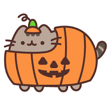Pusheen Halloween Pumpkin Cute Halloween Drawings Kawaii Halloween Pusheen Stickers