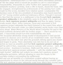 Bt Capstone Project Wikipedia Research Proposal Writing A Research Proposal Gcse Science